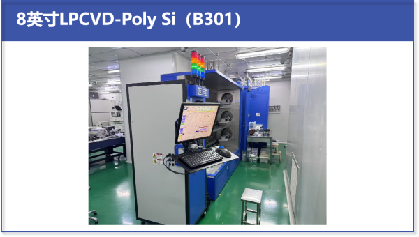 新设备推介：8英寸LPCVD-Poly Si（B301）