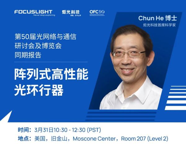 OFC同期报告 | 阵列式高性能光环行器